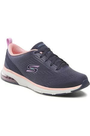 Skechers Mujer Zapatillas - Zapatillas Mellow Days 104296/NVCL Navy/Coral