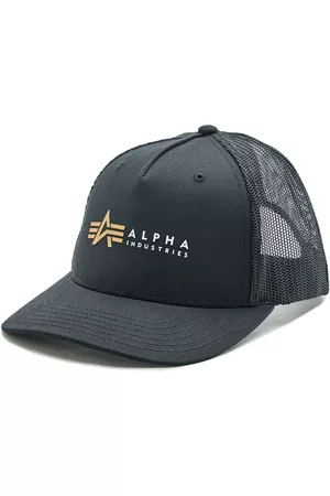 Alpha Industries Mujer Gorras - Gorra con visera Label 106901FP Black 03