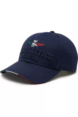 Aeronautica Militare Hombre Gorras - Gorra con visera 231HA1136CT2261 Blu Navy 08347
