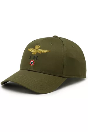 Aeronautica Militare Hombre Gorras - Gorra con visera 231HA1100CT2848 Militare 07237