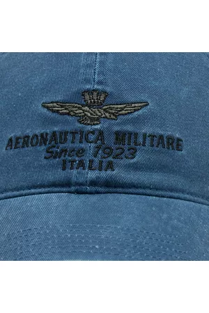 Aeronautica Militare Hombre Gorras - Gorra con visera 231HA1102CT2476 Blu Navy 08184