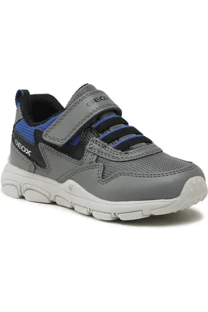 Sneakers Geox J Inek Boy J369CB 0BU11 C0415 DD Grey/Lt Blue 