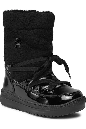  Tommy Hilfiger Botas de nieve Ilhena para mujer, Negro - :  Ropa, Zapatos y Joyería