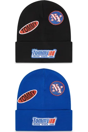 Gorra azul marino con logo uptown Tommy Hilfiger de hombre de color Azul