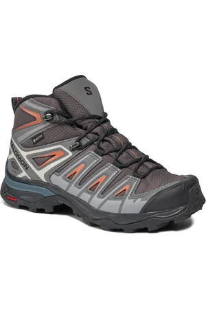 Salomon Authentic Gore-Tex, Zapatos de Trekking y Senderismo Hombre,  Magnet-Black-Quiet Shade, 40 EU : : Moda