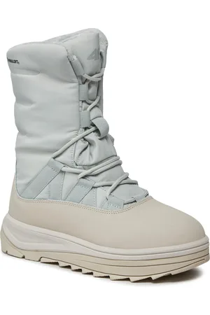 Botas de nieve de piel Color blanco - RESERVED - 9313O-00X