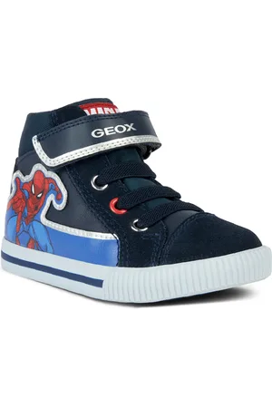 Zapatillas altas kilwi x spiderman azul marino Geox
