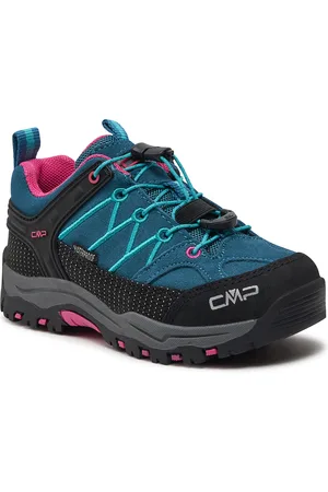 ➤Brütting Mount Shasta Kids Low Marino - Zapatillas Trekking Niño l Tallas  33 Color Azul Marino