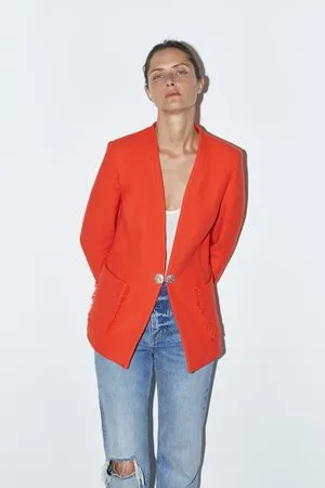 Blazers Zara para Mujer en Rebajas - Outlet Online
