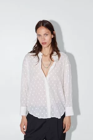 Sureste instinto Prescribir Lunares de Blusas y túnicas para Mujer de Zara | FASHIOLA.es
