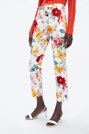 Pantalones chinos Zara para Mujer en Rebajas - Outlet Online