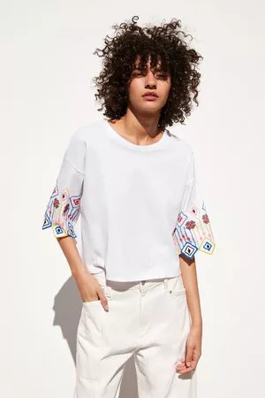 Outlet Camisetas - Zara - mujer 180 productos en rebajas FASHIOLA.es